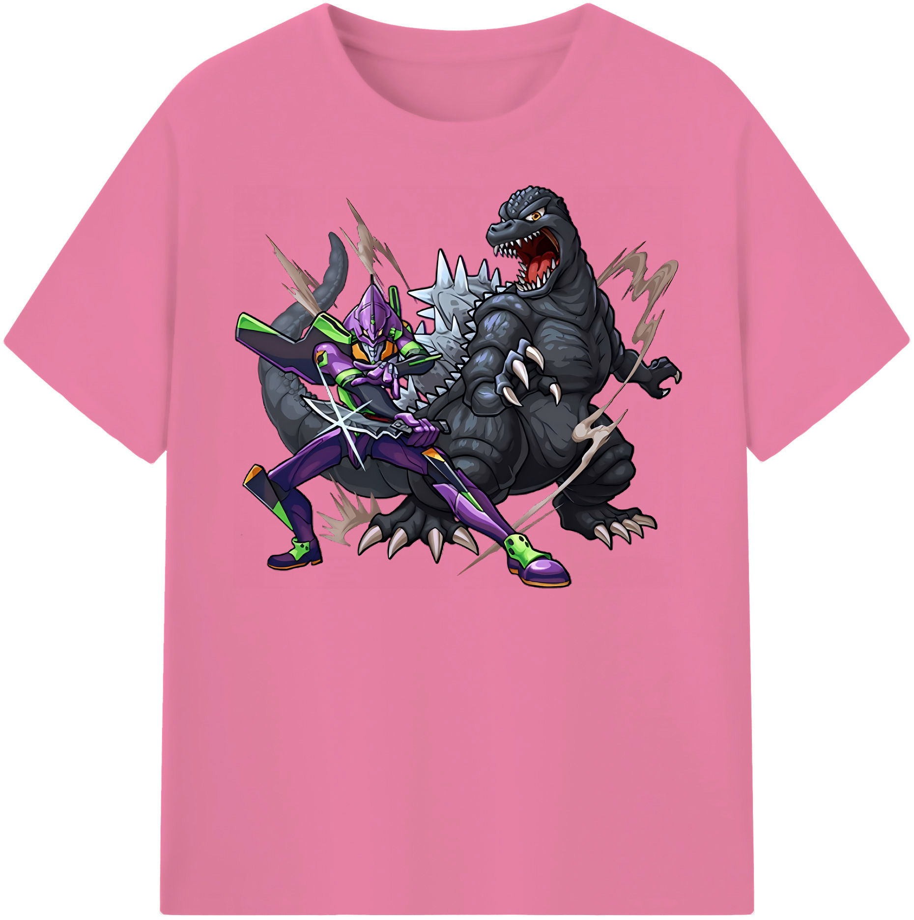 （画像用） EVA 新世紀エヴァンゲリオン 綿100％半袖Tシャツ（フロントプリント）
